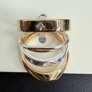 🚨3 for $15🚨 A New Day - 5 Stacking Rings - Nickel Free